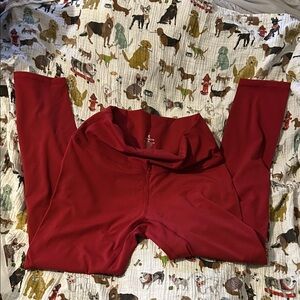 NWOT Red Colorfulkoala Women's Leggings